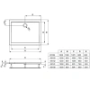 душевой поддон 120x80 см ideal standard k518201 ultraflat