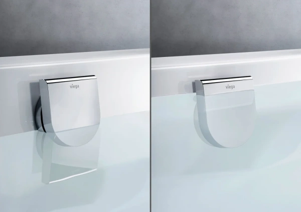 слив-перелив для ванны viega multiplex m9 724566 52 мм, полуавтомат, хром