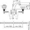 смеситель для раковины huber victorian vt00101027