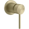 Смеситель Gessi Gessi316 54019#727 для душа, встраиваемый, внешние части, на 1 выход, цвет Brass Brushed PVD