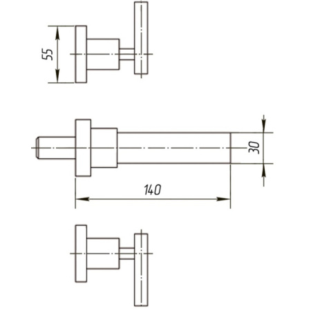 смеситель для раковины migliore syntesi ml.sns-7965.cr с внутренней частью,