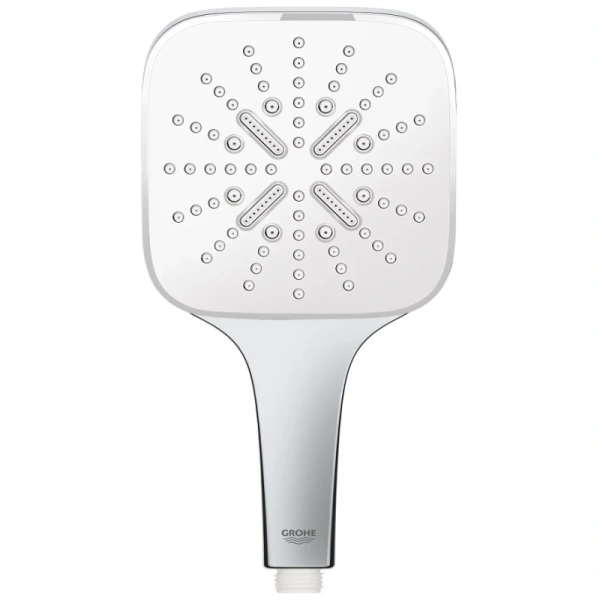 ручной душ 130 мм grohe rainshower smartactive cube 26551ls0