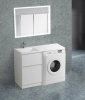 тумба под раковину belbagno kraft 120 kraft-lvd-580/1200-2c-pia-bo цвет bianco opaco