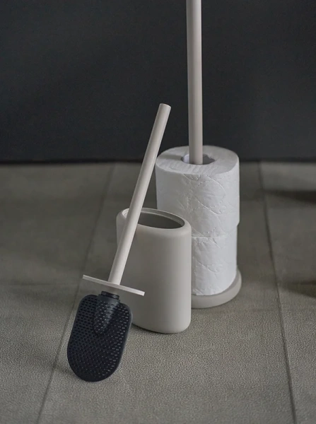 Ёршик для унитаза Bergenson Bjorn Slim BB0000934 светло-серый