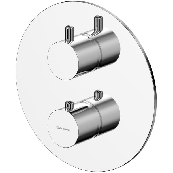 смеситель для ванны whitecross y chrome yset10cr с термостатом хром