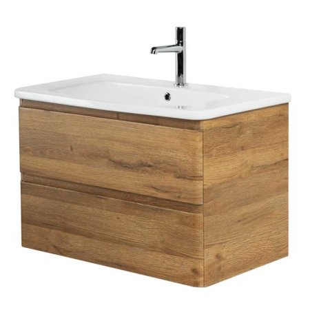 тумба под раковину belbagno 80 albano-cer-800-2c-so-rr подвесная rovere rustico