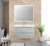 тумба под раковину belbagno acqua-900-2c-so-cvg подвесная cemento verona grigio