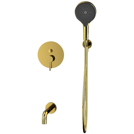 смеситель для ванны whitecross y gold yset06topgl золото