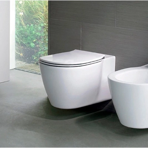 унитаз подвесной ideal standard connect aquablade e047901 безободковый, цвет белый