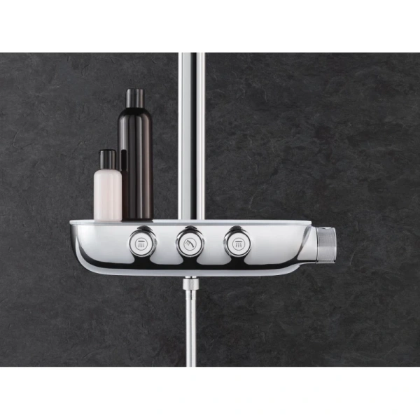 душевая система 361x220 мм мм grohe rainshower system smartcontrol 26250ls0