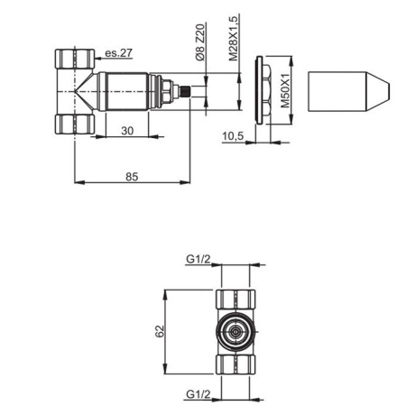 скрытая часть fima carlo frattini f2220