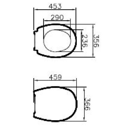 сиденье для унитаза vitra conforma 115-003-006, дюропласт