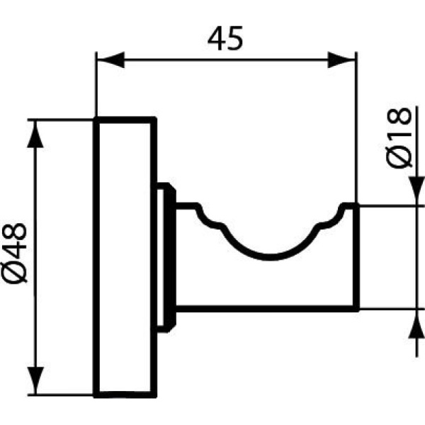 Крючок Ideal Standard IOM A9115XG