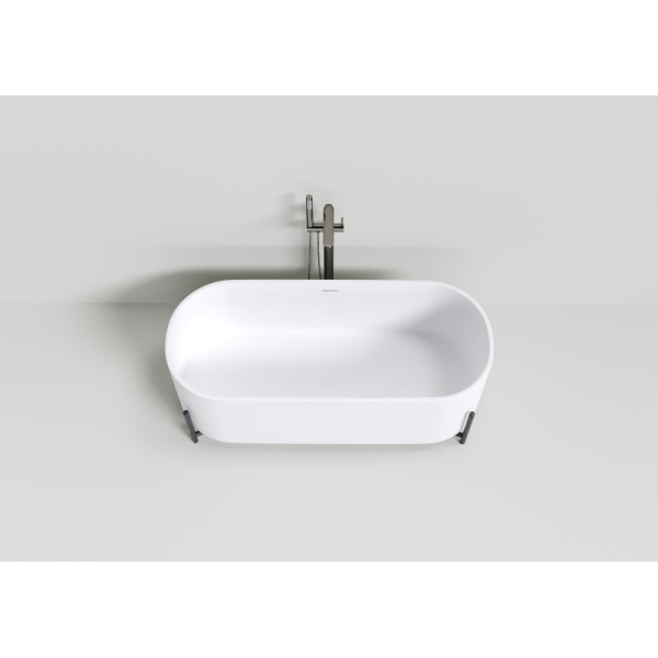 ванна из искусственного камня nt bagno amiata nt303, 160х70 см