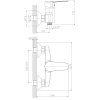 смеситель для душа rossinka s s35-41