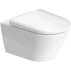 Унитаз Duravit D-Neo 45770900A1 подвесной, безободковый, сиденьем микролифт, белый