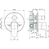 cмеситель для душа ideal standard ceraplan iii a6383aa