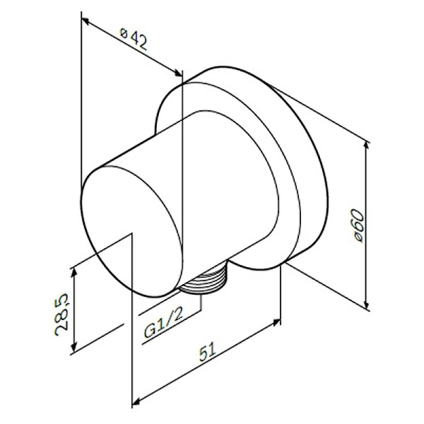 шланговое подключение am.pm f0600e00