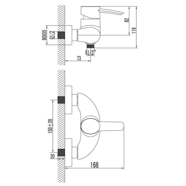 смеситель lemark atlantiss lm3203c