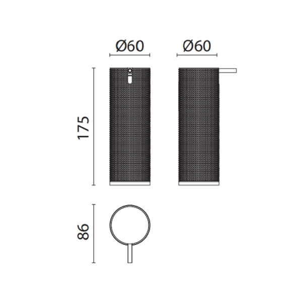 Дозатор для мыла Oasis Defile 0AGD020CR, настольный,: хром