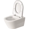унитаз duravit d-neo 45770900a1 подвесной, безободковый, сиденьем микролифт, белый