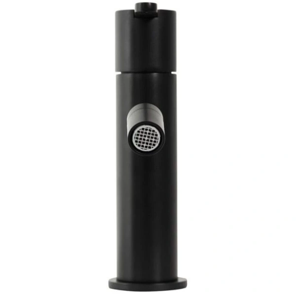 смеситель cezares leaf leaf-bsm-nop для биде, с донным клапаном, черный матовый