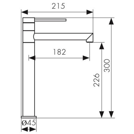 смеситель для раковины kaiser vita 43111-2