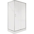 Душевой уголок Niagara Nova 120×80 NG-6612-08 профиль хром, стекло прозрачное
