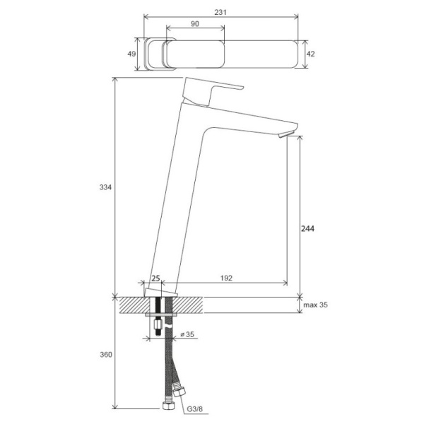 смеситель для раковины ravak 10° free td f 015.00 x070130 цвет хром