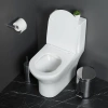 унитаз-моноблок belbagno lounge bb8618cpr-mn/sc безободковый с сиденьем