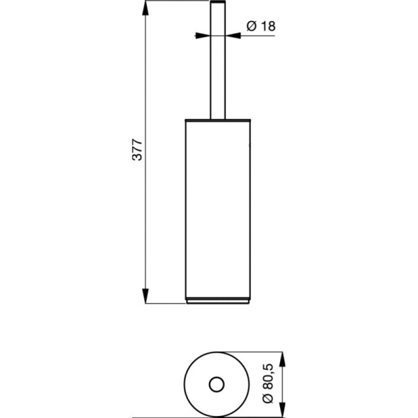 Ершик для унитаза Ideal Standard Connect