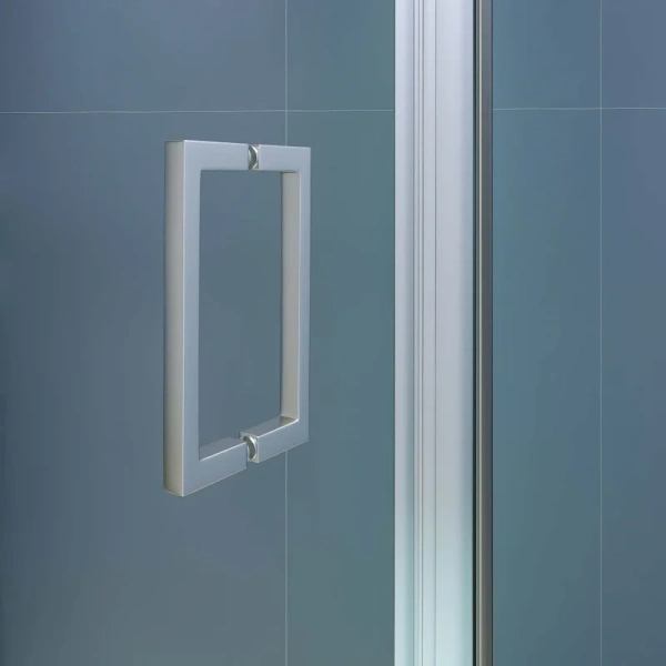 душевая дверь в нишу rgw stilvoll sv-05gr 100 см, профиль матовый серый, стекло прозрачное