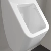 писсуар villeroy & boch venticello с сифоном 5504r1rw с покрытием ceramicplus, цвет камень белый (stone white)