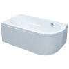 акриловая ванна royal bath azur 150x80 l rb614201l без гидромассажа