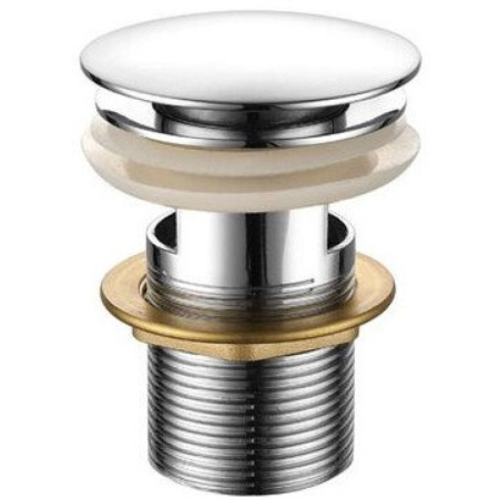 смеситель для раковины с донным клапаном caprigo adria uno 02-522-crm