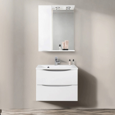 зеркальный шкаф belbagno marino 900 l marino-spc-900/750-1a-bl-p-l