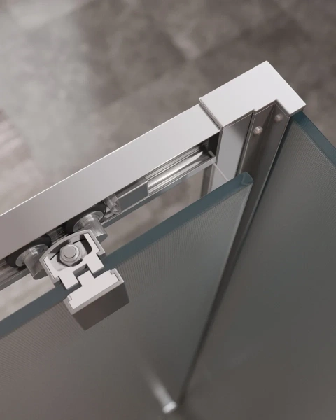 душевой уголок cezares molveno 120x90 molveno-ah-11-120/90-p-cr профиль хром стекло рифленое