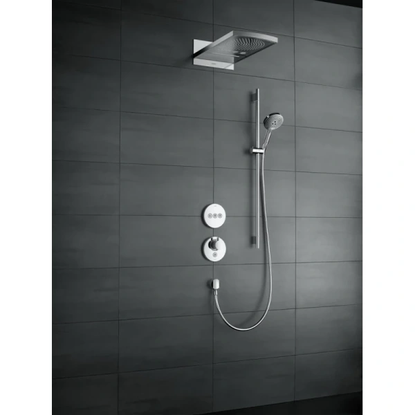 запорный вентиль для 3 потребителей, см hansgrohe showerselect s 15745000