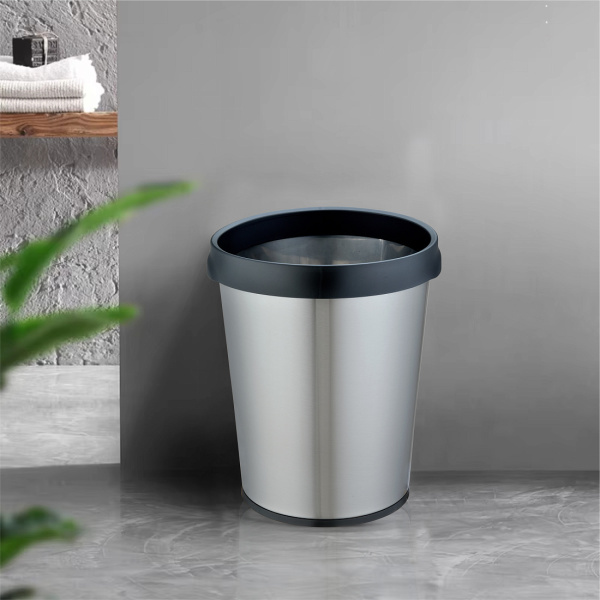 Мусорное ведро Weltwasser WW Quanto MT 12L хром матовый