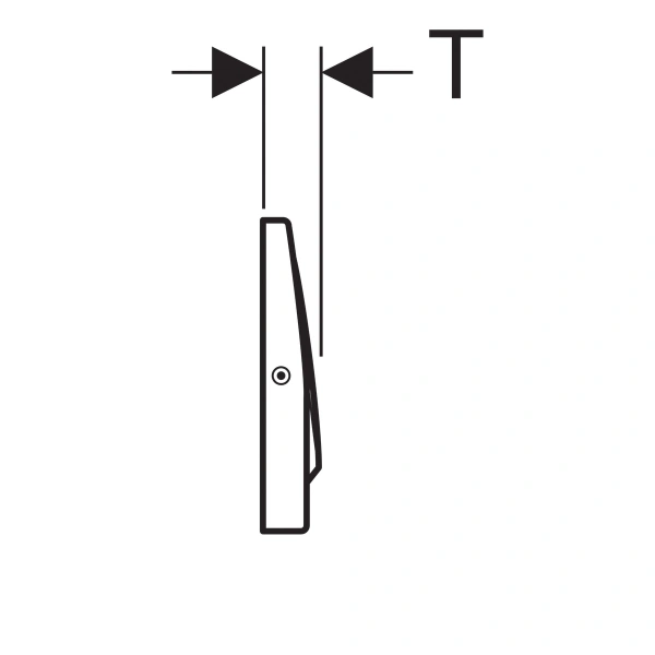 кнопка для инсталяции geberit delta 15 115.101.00.1