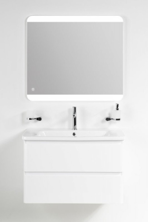 тумба под раковину belbagno 105 albano-cer-1050-2c-so-bl подвесная цвет bianco lucido