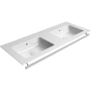 Раковина GSI Pura 8845111 подвесная, 120x50 см, Bianco lucido (Белый глянец)