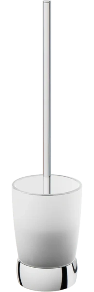 Ёршик для унитаза AM.PM Sensation A3033200 напольный, хром | стекло матовое