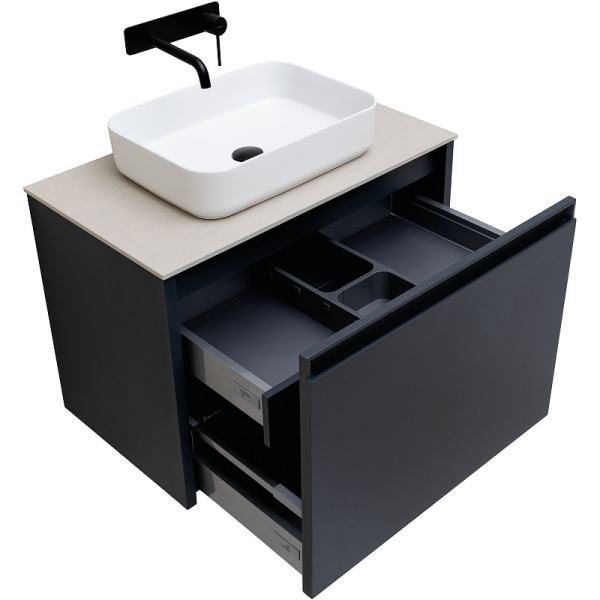 тумба под раковину allen brau fantasy 80 1.11002.am подвесная антрацит матовый