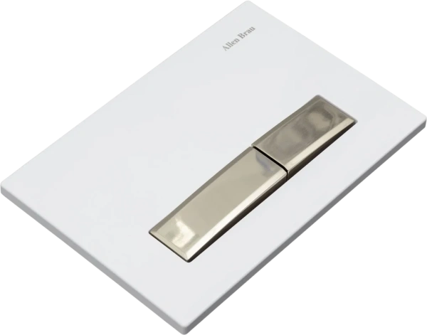 кнопка для инсталляции allen brau fantasy 9.20004.20 цвет белый никель браш