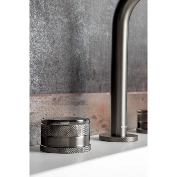 смеситель для раковины boheme prestige 152-gm-pr графит матовый