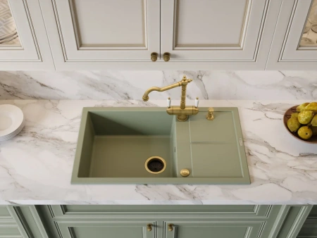 мойка кухонная omoikiri sumi 86a-wg 4997107 wind green