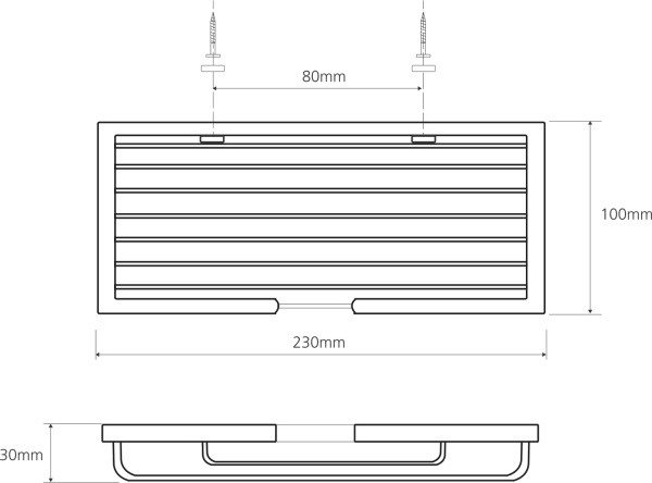 Полка для ванной Bemeta Cytro 102308072