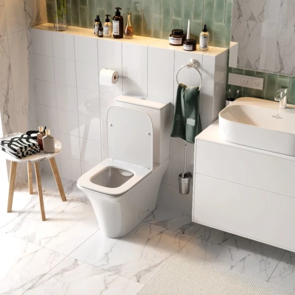 унитаз компакт cerutti spa nivolet ct8457 с бачком и сиденьем микролифт