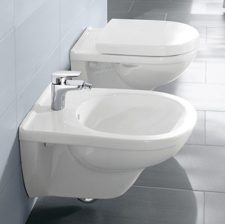 биде подвесное villeroy & boch o'novo 5460 0001 alpin